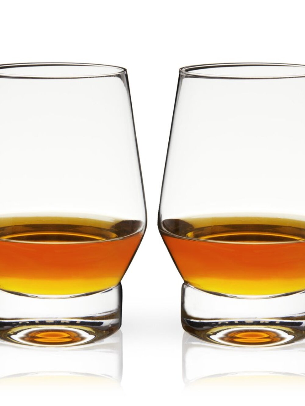 Viski Whiskey Glasses with Heavy Footed Base - Picture 2 of 4